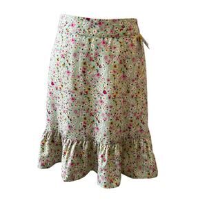 New Vero Moda Women's Sprucestone Mille Floral Vmemma Henna Short Skirt Size M